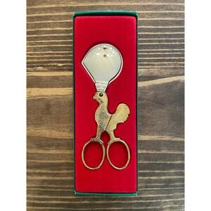 Vintage Rooster Egg Topper Cutter German Kitchen Tool NEW IN BOX